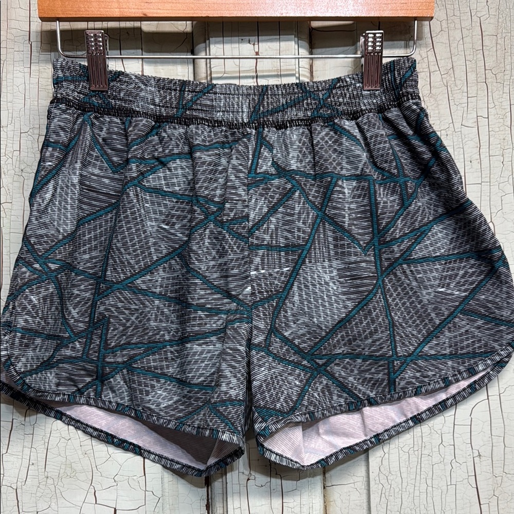 Champion Athletic Shorts with Geometric Design